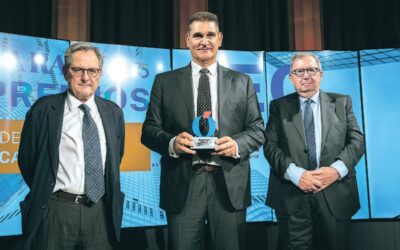 Diego Cánovas , premio CEO del año en el sector del transporte internacional.