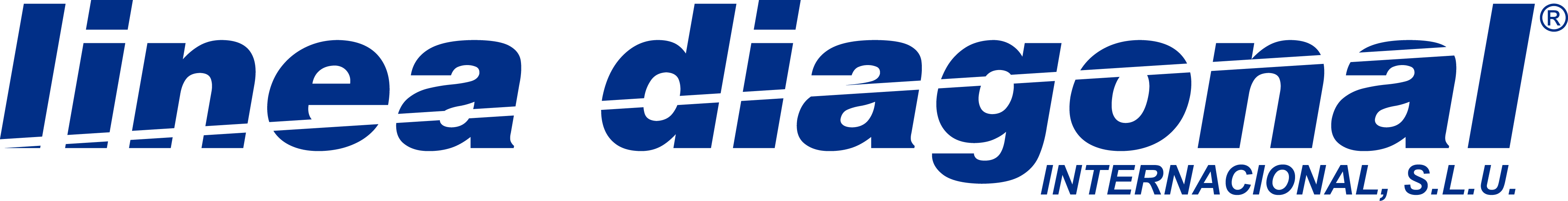 Linea Diagonal White Logo