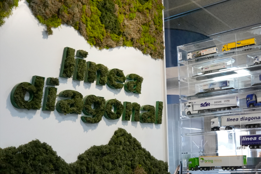 Committed to a sustainable future Linea Diagonal